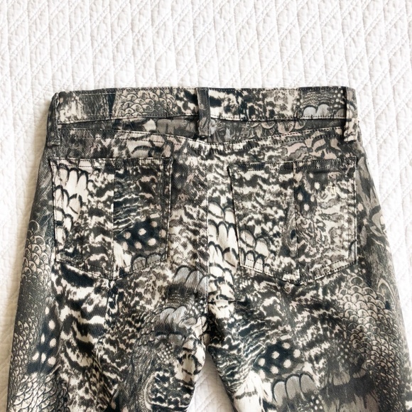 rag & bone Legging in Feather Print - Picture 7 of 8